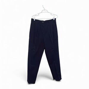 VTG Lauren Ralph Lauren Pants Navy Blue trousers Women’s Size 14 NWT